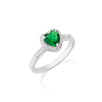Anello Amen Donna SOLITARIO in Argento Zircone ANTICBVE2 - ANTICBVE2